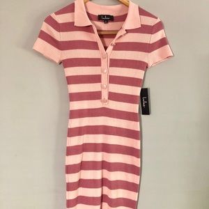 💐NWT striped polo dress💐